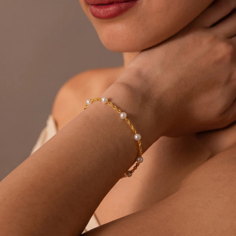Pearl Link Bracelet