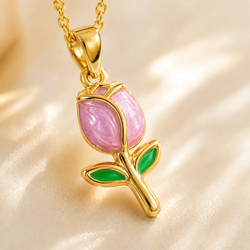 Roselle Bloom Necklace