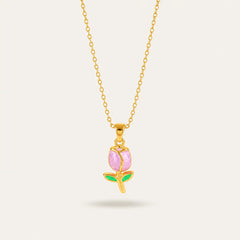 Roselle Bloom Necklace