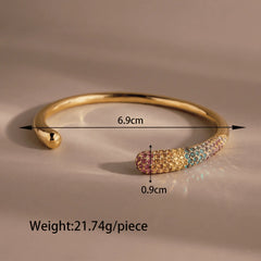 Braclates aurora-prism-open-cuff-bracelet Aurora Prism Open Cuff Bracelet