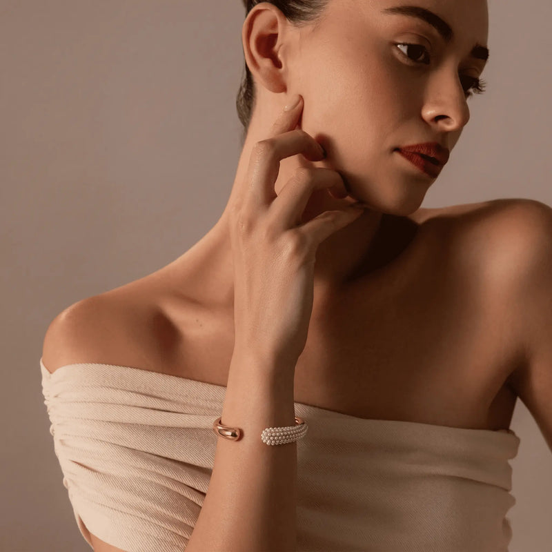 Braclates celestia-pearl-open-cuff-bracelet Celestia Pearl Open Cuff Bracelet