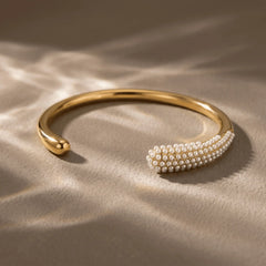 Braclates celestia-pearl-open-cuff-bracelet Celestia Pearl Open Cuff Bracelet