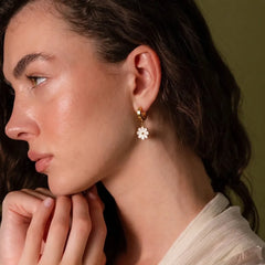 Daisy Bloom 18K Gold Plated Jewelry Set