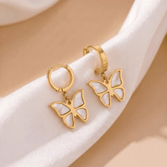 Earrings avelis-butterfly-drop-earrings Avelis Butterfly Drop Earrings