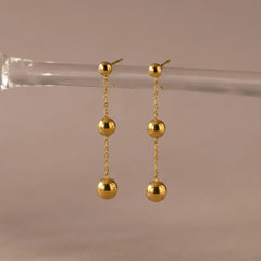 Celeste Orb Drop Earrings