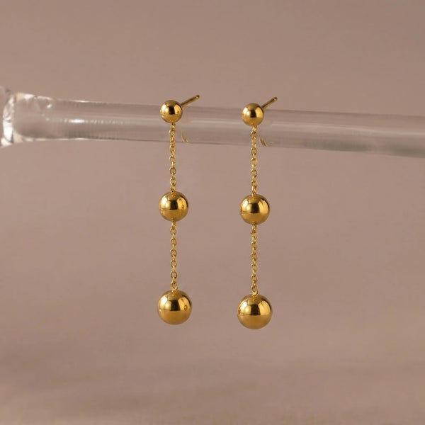 Celeste Orb Drop Earrings