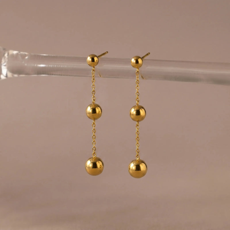 Celeste Orb Drop Earrings