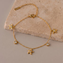 Minimal Starfish Bracelet