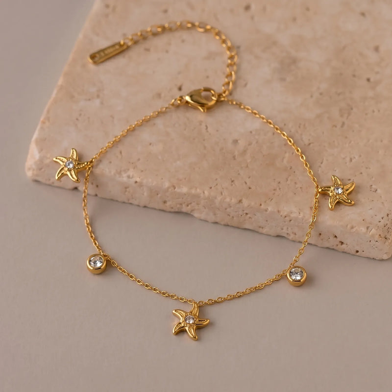 Minimal Starfish Bracelet