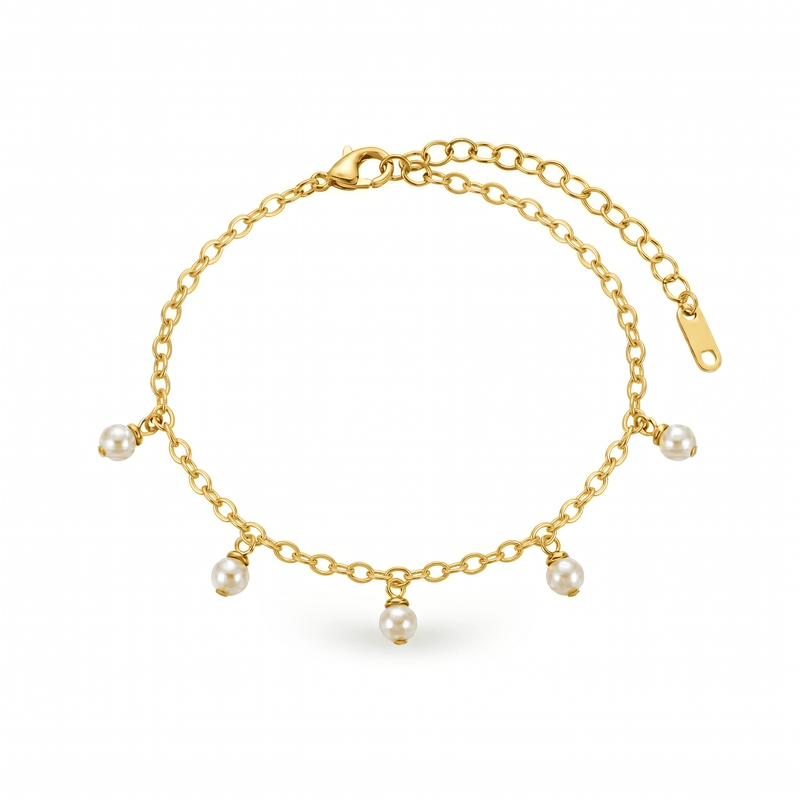 Luminous Pearl Orbit Bracelet