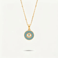 Zorvyn Halo Eye Necklace