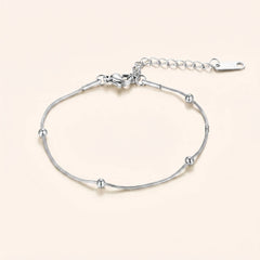 Silver Orbit Bracelet