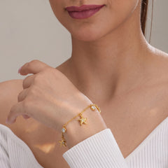 Minimal Starfish Bracelet