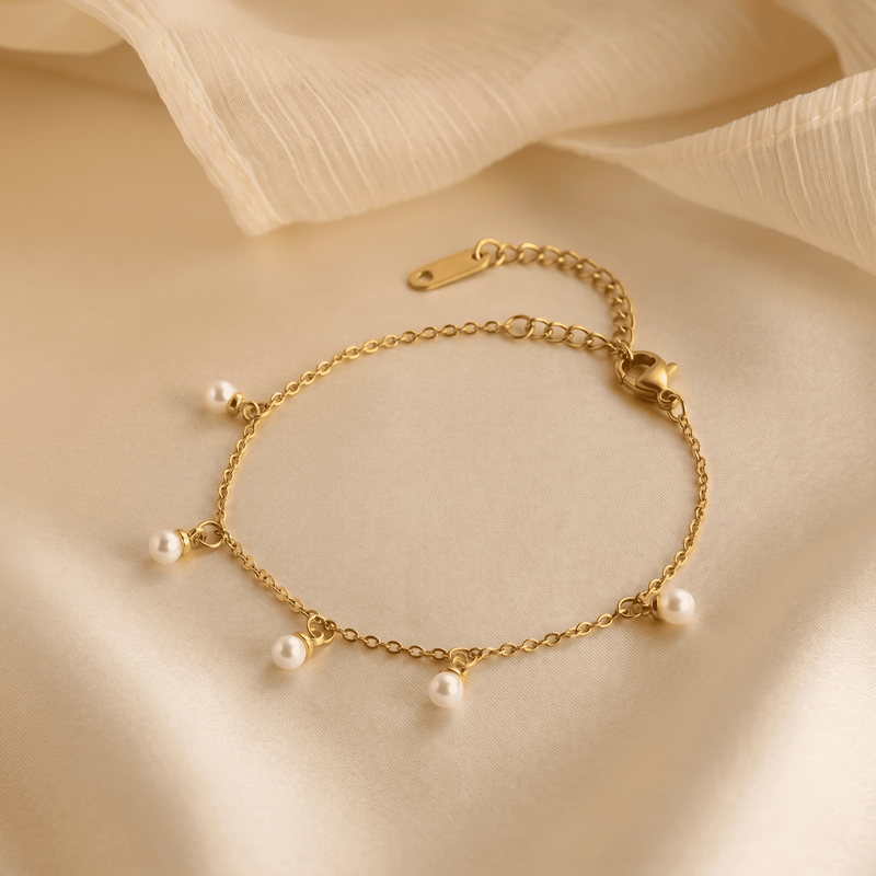 Luminous Pearl Orbit Bracelet
