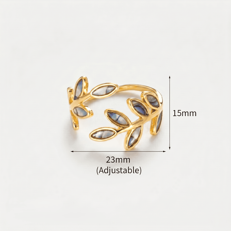 Liora Leaf Wrap Ring