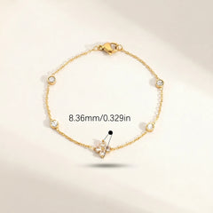 Lucky Clover Spark 18K Bracelet