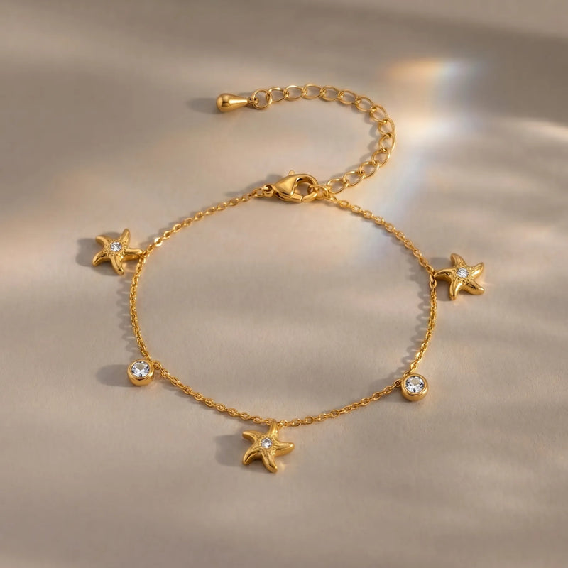 Minimal Starfish Bracelet