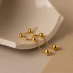 Celeste Orb Drop Earrings