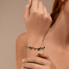 Azure Wave Tulip Bracelet