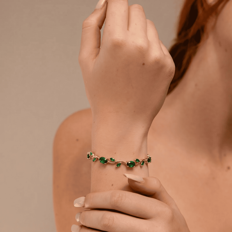 Azure Wave Tulip Bracelet