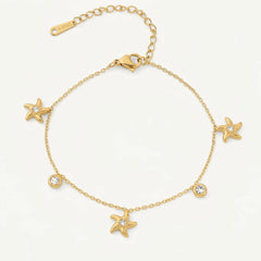 Minimal Starfish Bracelet