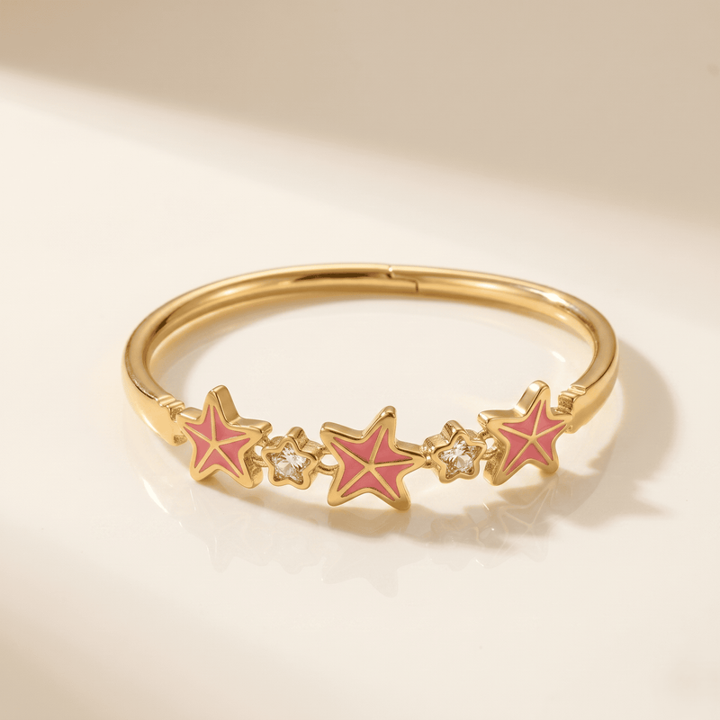 Steller Tide Starfish Bangle