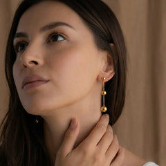 Celeste Orb Drop Earrings