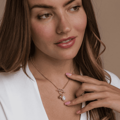 Perlisse Drop Pendant Necklace