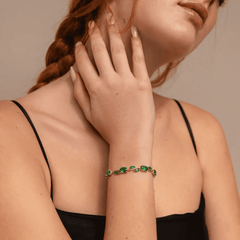 Azure Wave Tulip Bracelet