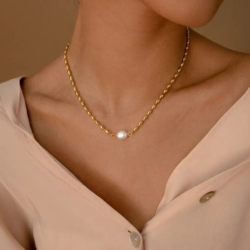 Golden Pearl Street Luxe Jewelry Set