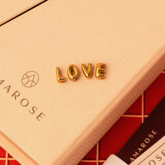 Amarose Initial Letter Necklace