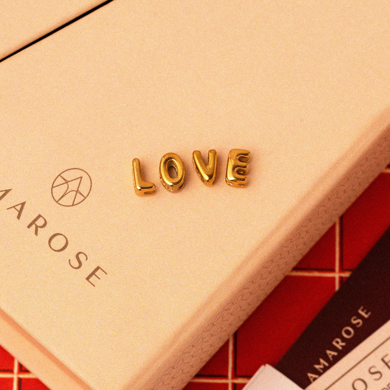 Amarose Initial Letter Necklace