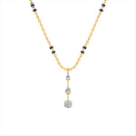 Amora Linked Spark 9KT Lab-Grown Diamond Mangalsutra