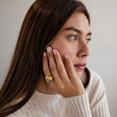 Vintage Coastal Dream Signet Ring
