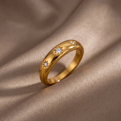 Celestial Stardust Band Ring