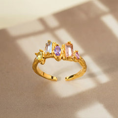 Aurora Prism Open Ring