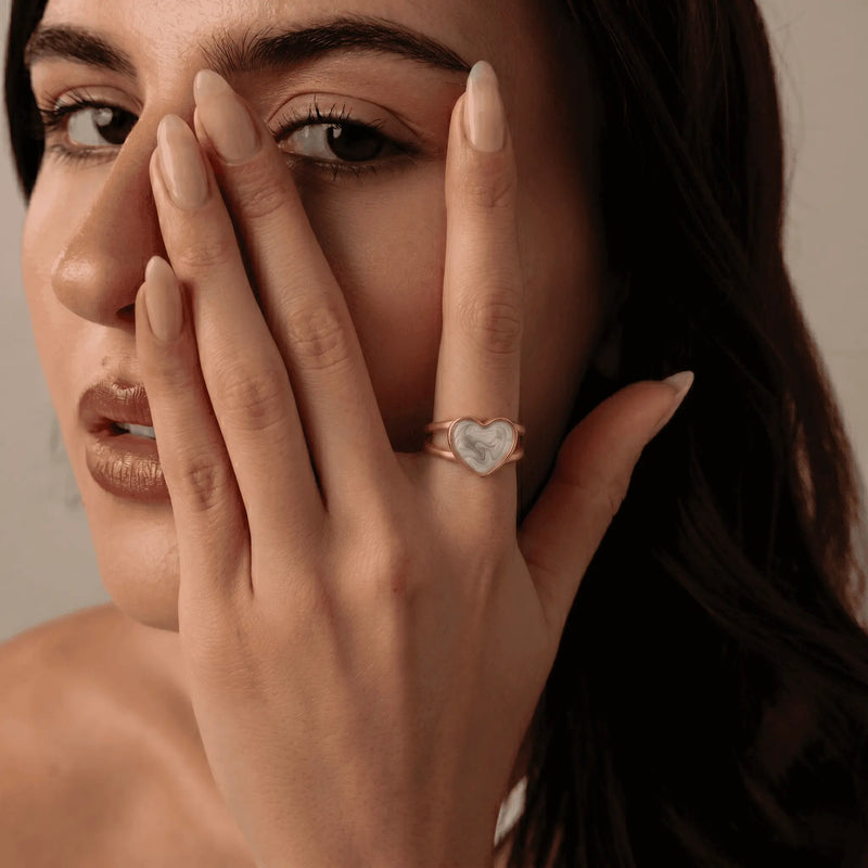 Rings orlisse-heart-signet-ring Orlisse Heart Signet Ring