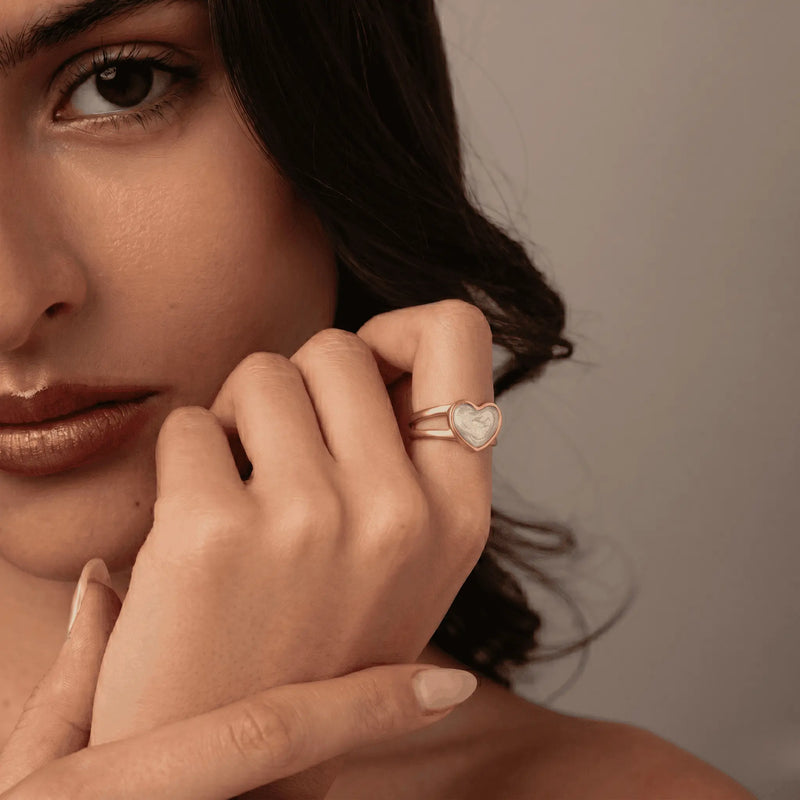 Rings orlisse-heart-signet-ring Orlisse Heart Signet Ring