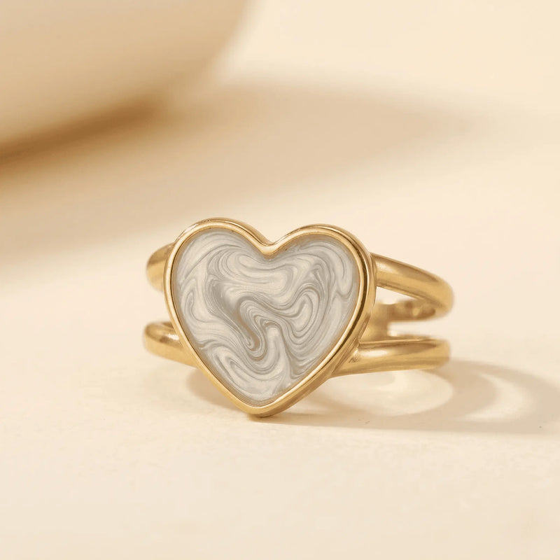 Rings orlisse-heart-signet-ring Orlisse Heart Signet Ring