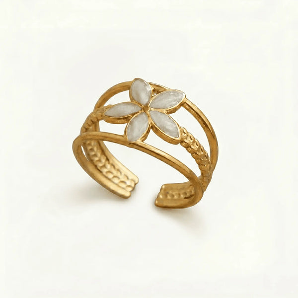 Rings virelle-bloom-adjustable-ring Virelle Bloom Adjustable Ring