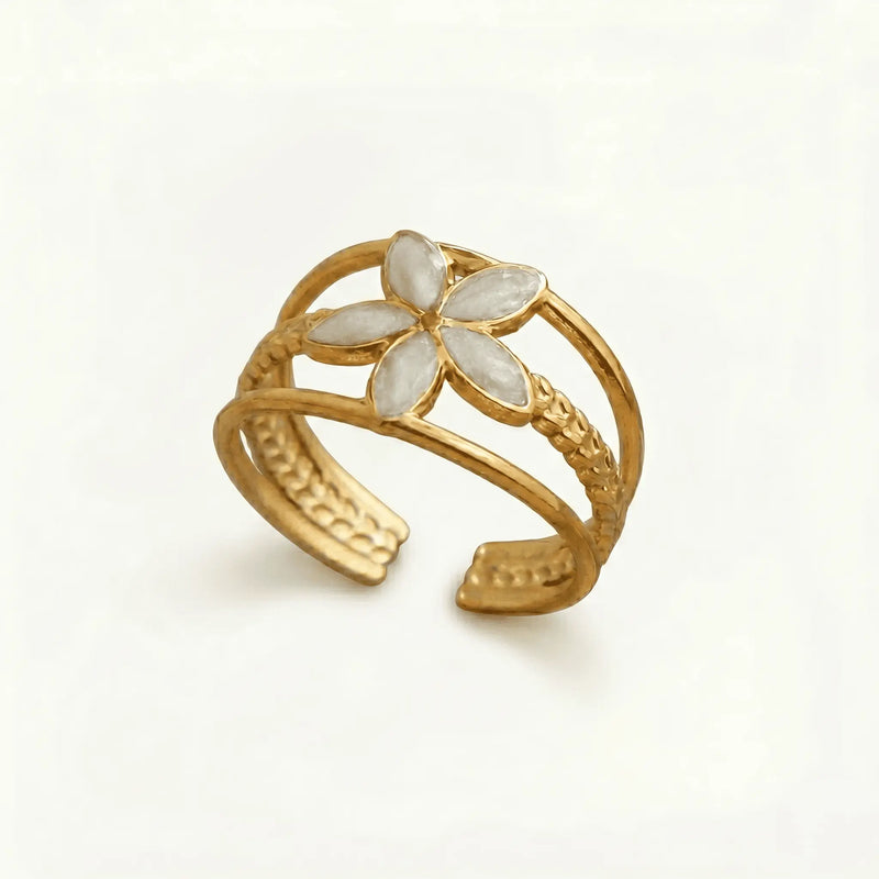 Rings virelle-bloom-adjustable-ring Virelle Bloom Adjustable Ring