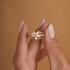 Rings virelle-bloom-adjustable-ring Virelle Bloom Adjustable Ring