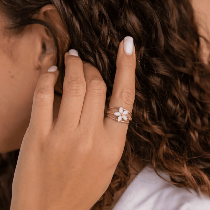 Rings virelle-bloom-adjustable-ring Virelle Bloom Adjustable Ring