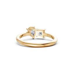 Classic Solitaire Duo 9KT Lab Grown Diamond Ring