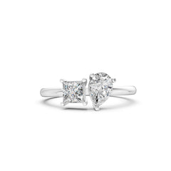 Classic Solitaire Duo 9KT Lab Grown Diamond Ring