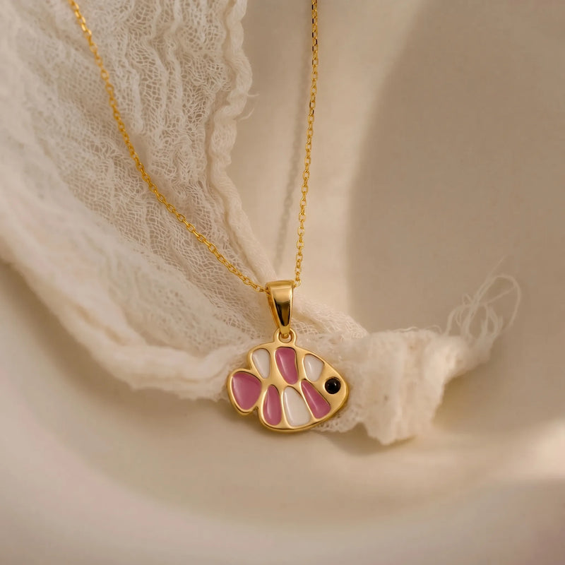 Blush Reef Pendant Necklace