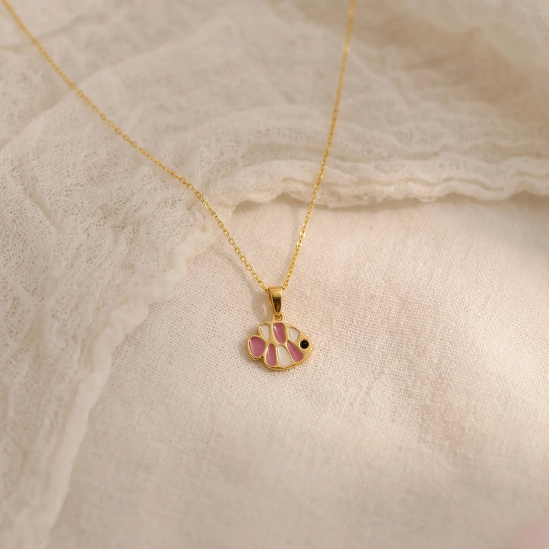 Blush Reef Pendant Necklace