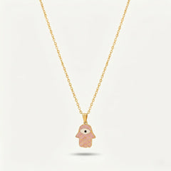 Lunara Hamsa Hand Necklace