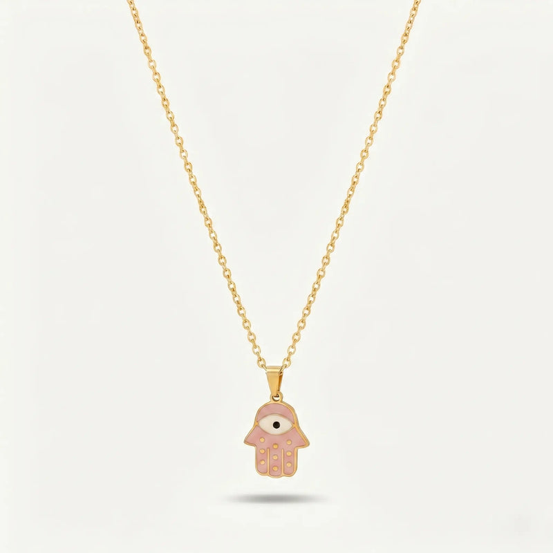 Lunara Hamsa Hand Necklace