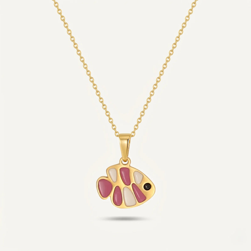Blush Reef Pendant Necklace
